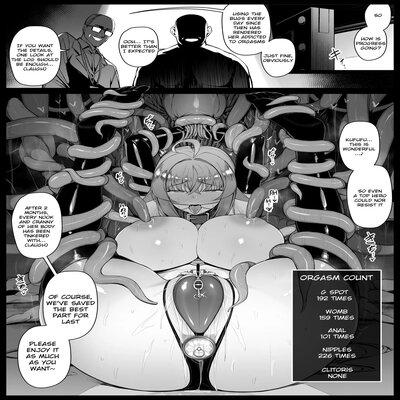 Karada O Kaihatsusarete Kuri Seme Onani-sareru Hiroin manga cover